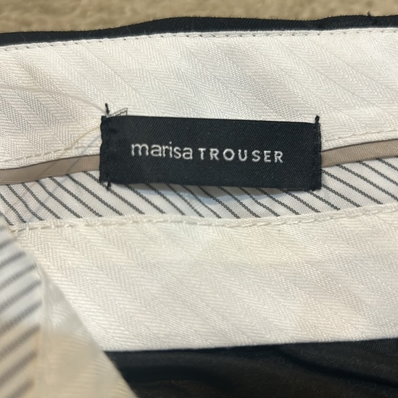 NWT Loft Marissa trouser pants. Black.  Size 0. - Picture 3 of 4